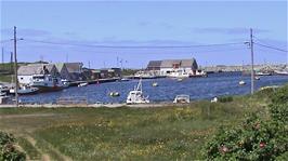 Kerkingstad Harbour - a small detour that might make us miss the ferry in an hour - 26.1 miles into the ride